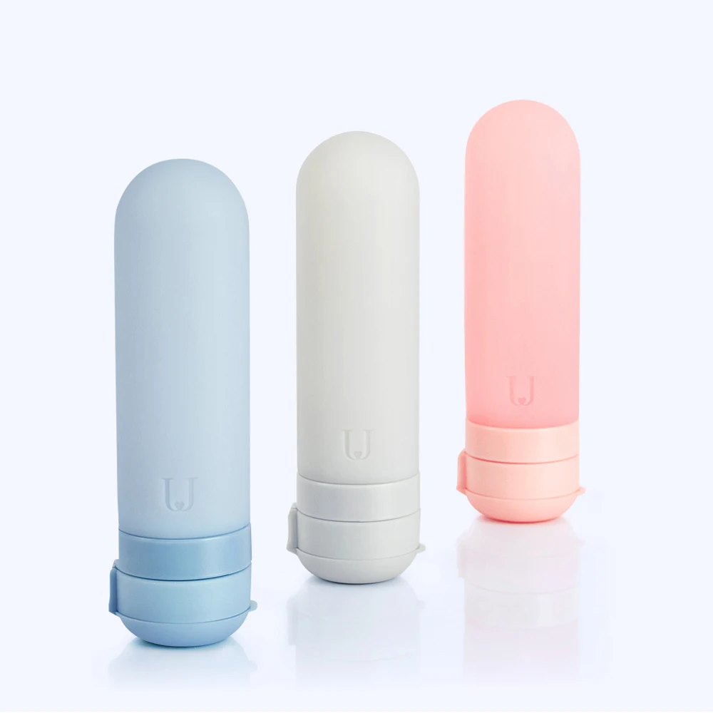 Youpin U Travel Sub Bottle Silicone Portable Easy Soft Skin Friendly полезный безопасный 50 мл/шт. для семейного