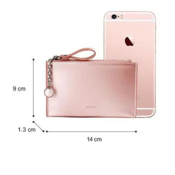 

2019 Korean mini portable wallet Pearlescent laser pendant creative coin purse