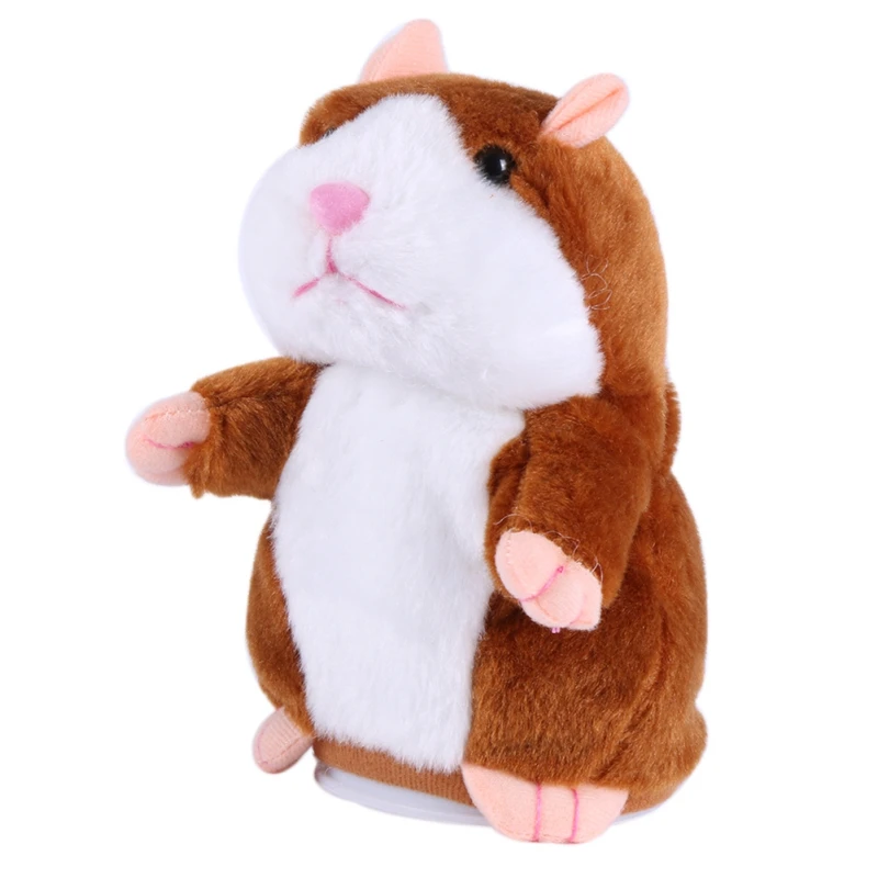 

Cute Lovely Talking Hamster Plush Toy Sound Record Hamster Funny Sounding Toys