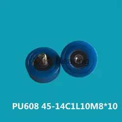 PU 608 винт подшипник шкива 8*45*14 мм (1 предмет) кран ролик немой колеса PU608 + M8 * 10 Engineered Пластик подшипники