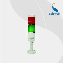IP44 4 W 2 слоя высокой яркости светодиодный сигнал светящаяся башня/высокая производительность лампа ровного света многоуровневый Предупреждение ющий свет(LTA505-2T