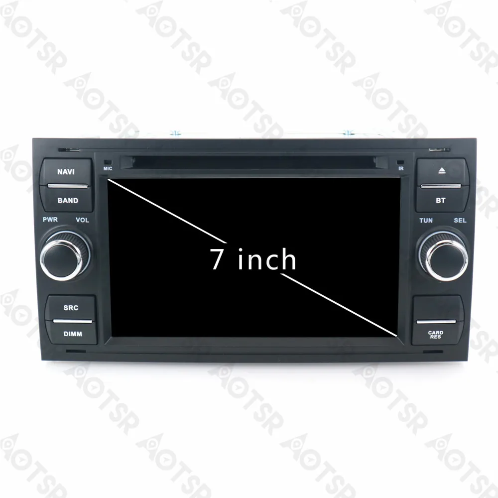 Flash Deal Aotsr Android 8.0 GPS Navigation Car DVD Player For FORD Focus 2005-2007 C-Max 2006-2010 Multimedia 2 Din Radio Recorder 4G+32G 2