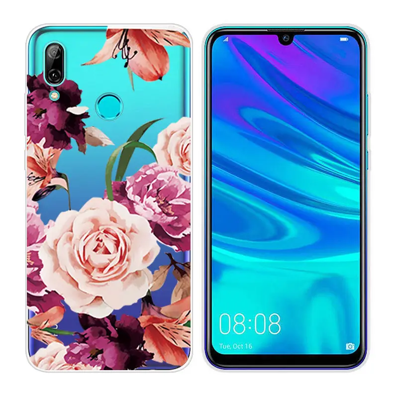 Силиконовые чехлы Arvin для huawei P Smart, мягкий прозрачный ТПУ чехол для телефона P Smart, 6,21 дюймов, чехол с рисунком, сумка