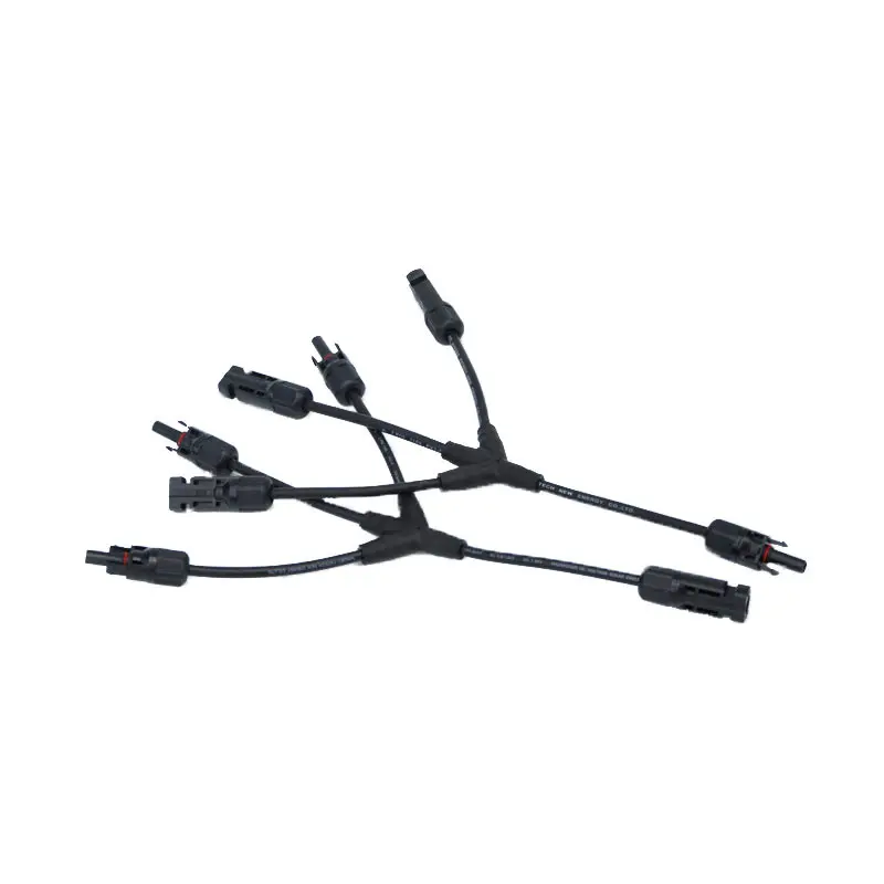 

Rv Accessories MC4 Connector 3 in 1 Connector For 3 Pcs of Solar Panel 100w 150w 200w 250w 300w 350w Y Branch