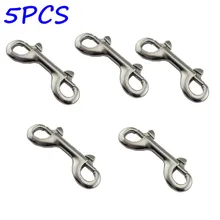 5 шт/лот двухконцевый оснастки крючок из нержавеющей стали Яйцо Quick Link карабин рым-болт с поворотной проушиной 90 мм 100 мм 115 мм для дайвинга