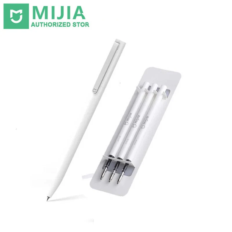 

Original Xiaomi Mijia Sign 9.5mm Signing PREMEC Smooth Switzerland Refill MiKuni Japan Ink add Mijia Black Refill