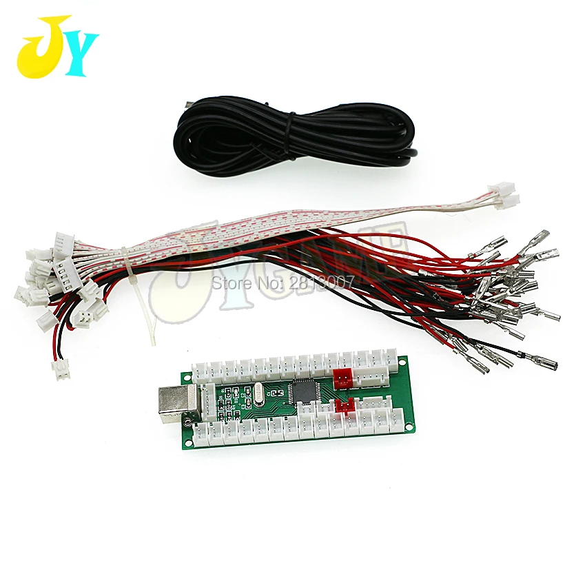 USB кодировщик для ПК PS3 Raspberry Pi Android джойстик с нулевой задержкой 5 В светодиодный