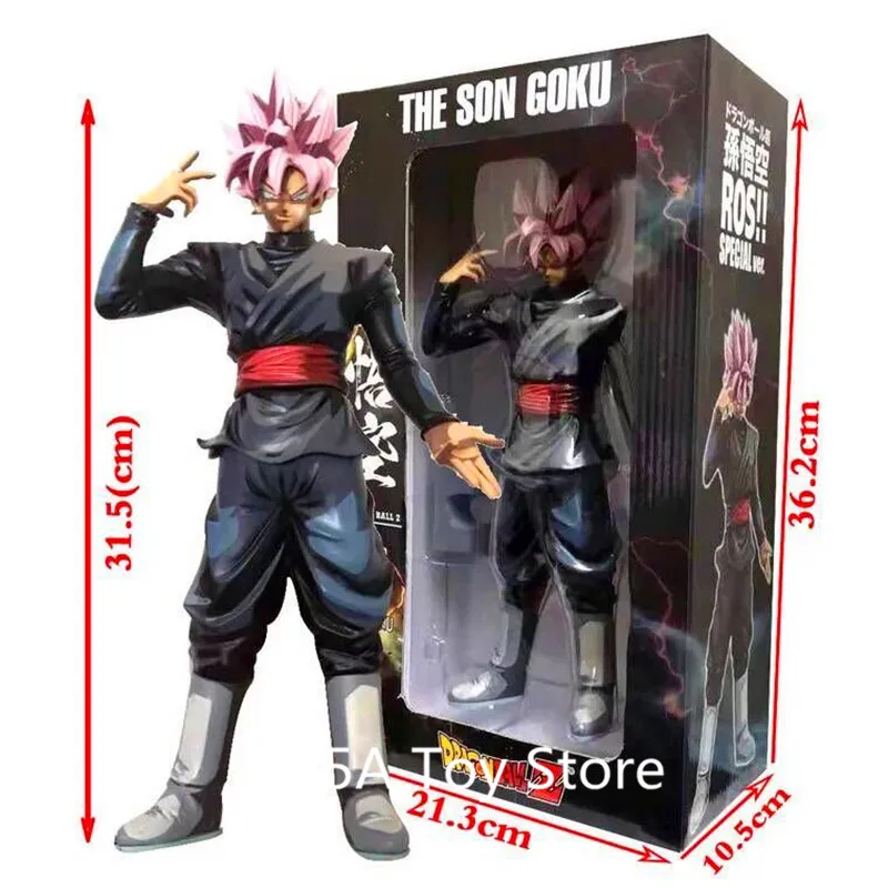 DRAGON BALL Z// FIGURA SUPER SAIYAN ROSE-GOKOU BLACK 21 CM SUPERWARRIORS FIGURE