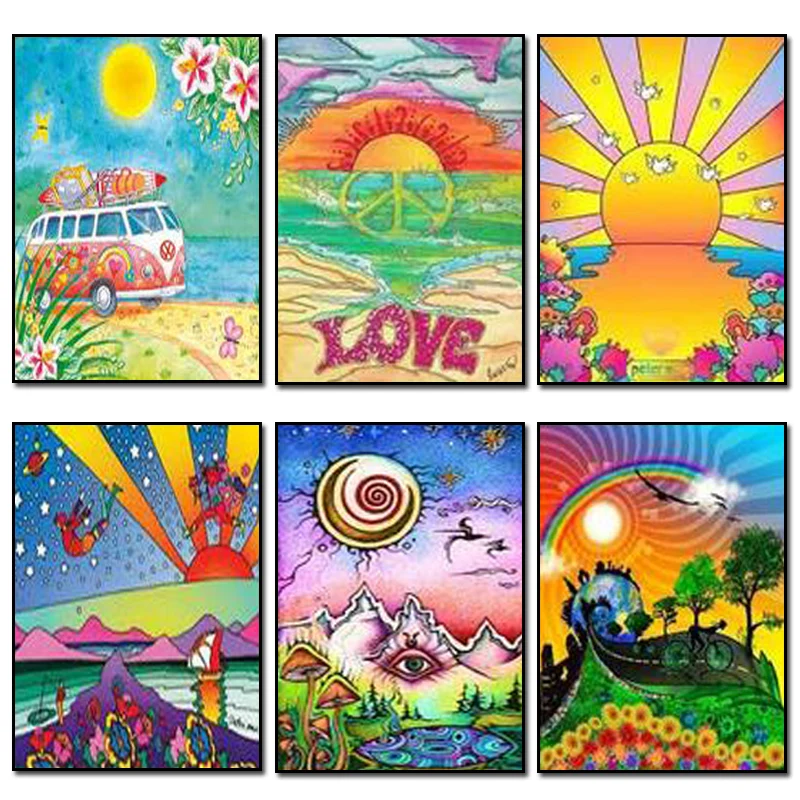 

5D DIY Diamond Embroidery landscape The Last Supper square Diamond Painting Cross Stitch Kids Diamond Mosaic Home Decoration