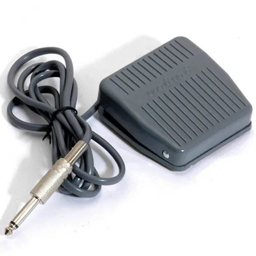 

Tattoo Machine Plastic Foot Switch Power Supply Foot Pedal Switch Controller Stainless Steel Footswitch RCA Connection