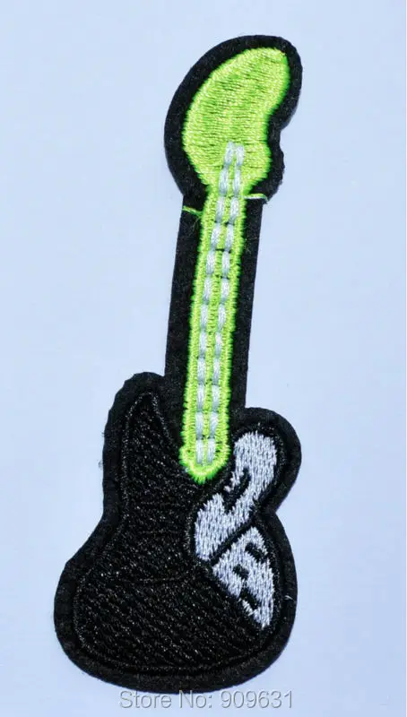 

30x Green GITA PUNK ROCK LOGO EMBROIDERED IRON ON PATCH MUSIC MEMORIAL