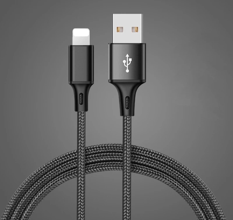 USB кабель для зарядки для iPhone 6 S 6 S 7 8 Plus 5 5S X XR XS Max iPad Mini Air 2 короткий длинный 2 м 3 м кабель для быстрой зарядки