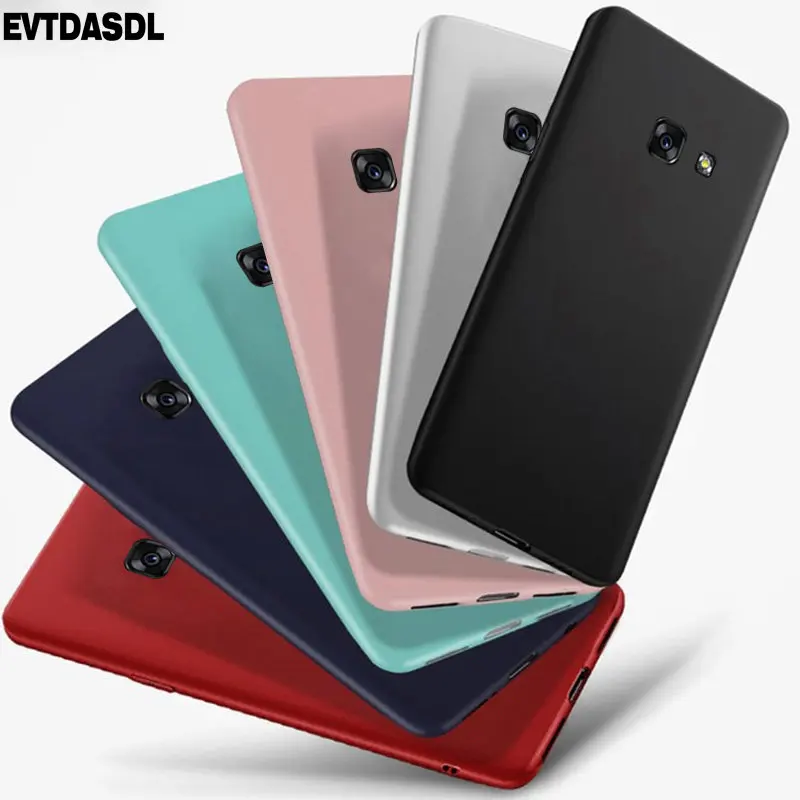 Ultra Thin Case For Samsung Galaxy A3 A5 A7 J3 J5 J7 Duo 2017 J2 Pro J4 J6 J8 A6 Plus A8 2018 Soft Silicone Matte Cover |