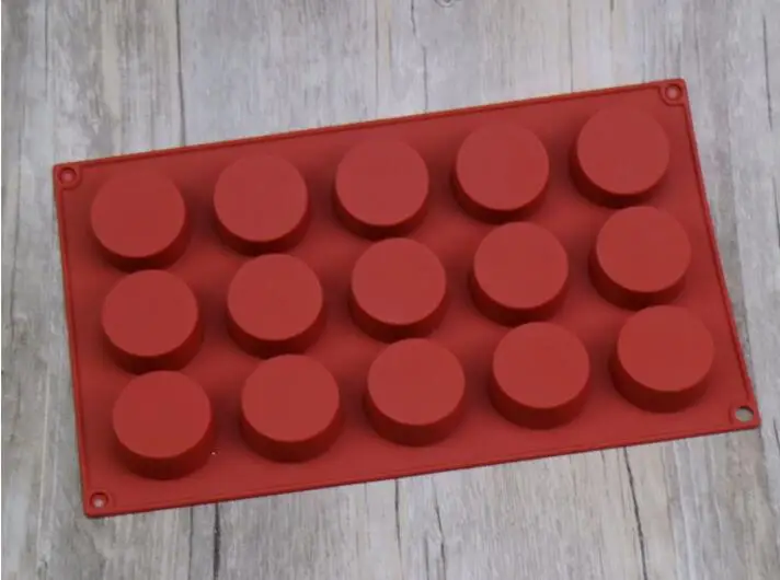 

1PC Silicone Mold for Soap Silicone Chocolate Molds Round Cake Baking Bakeware Tool Handmade Soap Pudding Pastry Moulds OK 0977