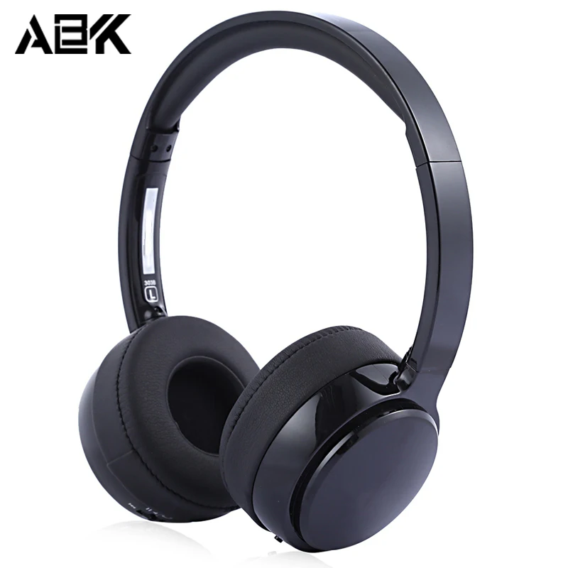 ALBK 303B Wireless Bluetooth 4.0 Music Headband Headphones Volume