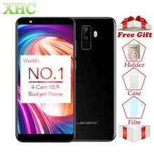 LEAGOO M9 WCDMA 3G смартфонов 5,5 «18:9 полный Экран Android 7,0 mt6580a четыре ядра Оперативная память 2 ГБ + Встроенная память 16 ГБ FOTA Dual SIM мобильных телефонов