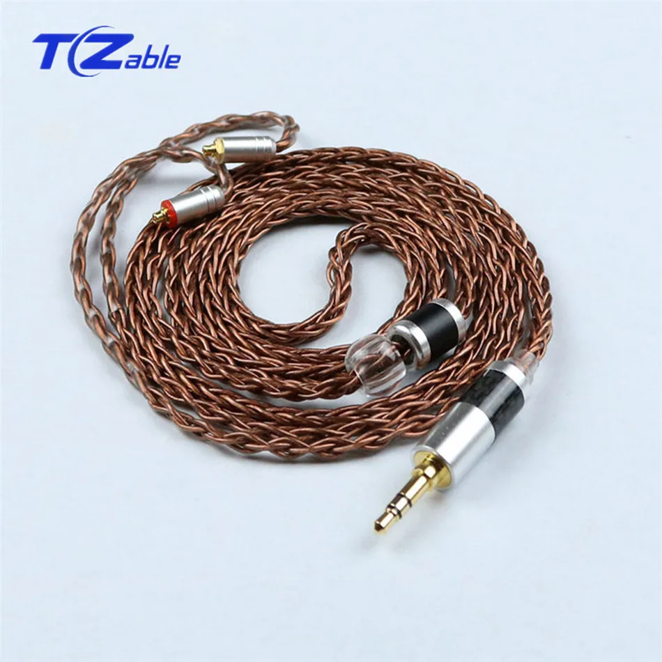 

HiFi DIY Replacement Earphones Upgrade Cable 3.5mm Balanced Upgraded Headphone Cables Soft OCC Pure Silver Wire For SE535 SE846
