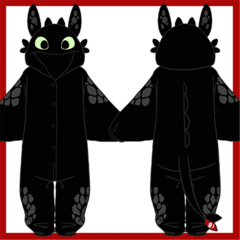 New-How-to-Train-Your-Dragon-Night-Fury-Toothless-Cosplay-Costumes-Pajamas-Bathrobe-Women-Man-Sleepwear (1)