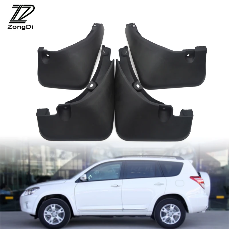 Автомобильные передние и задние брызговики ZD для Toyota RAV4 2006 2012 Facelift модели 2016 2017