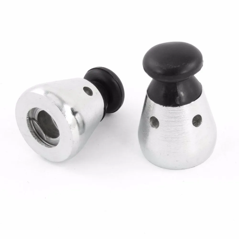 

2pcs Cookware Sets Kitchen Black Pressure Cooker Relief Jigger Valve Plug Knob 80KPa Fit For 18 20 22 24 26 28 30 32 cm Cooker