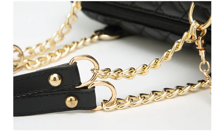 Famous Brand Messenger Bags Luxury Real Leather Shoulder Bag Quilted Designer Pink Vintage Small Chain Crossbody Bags For Women