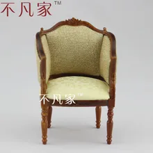 1:12 масштаб Dollhouse Мебель Гранд восхищения хорошо сделано кресло ручной работы