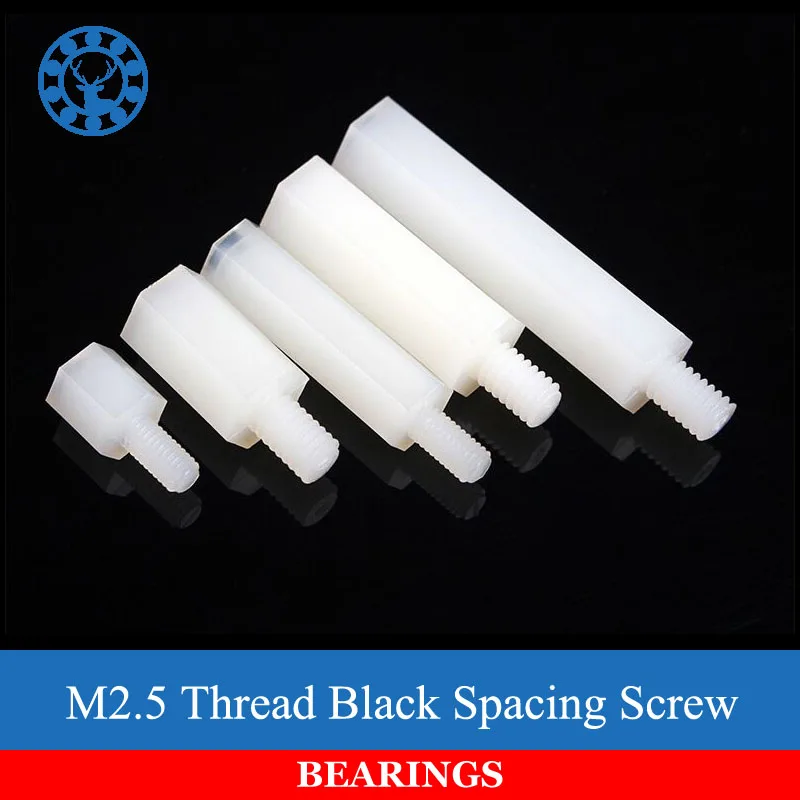 Hot 30pcs M2.5+6mm Spacing Screw For Motherboard Hexagonal