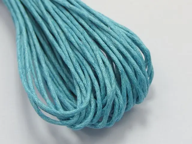 Waxed Cotton Beading Cord decoration Bracelet Necklace diy Accessories 30 Meters 1.5mm