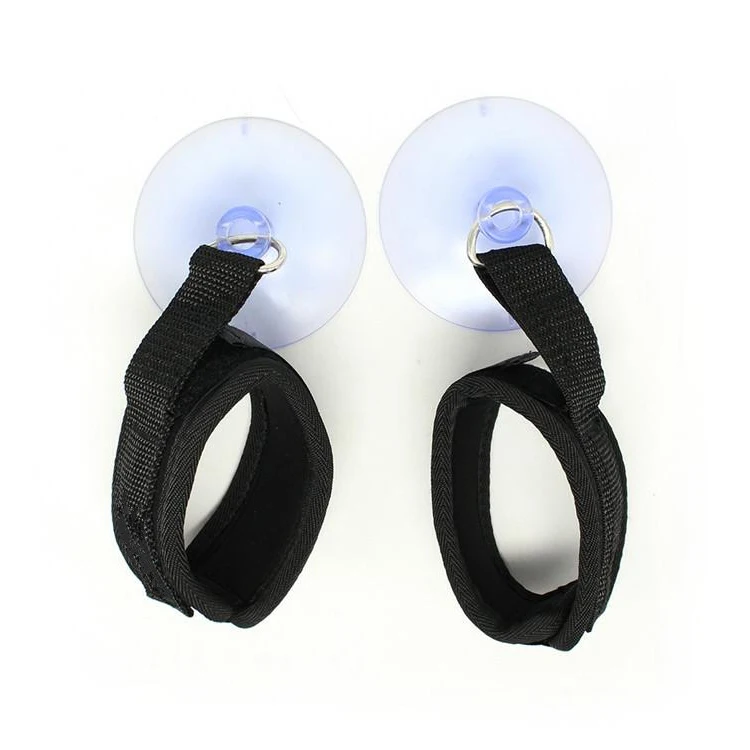 Chastity Locks Vacuum Sucker Handcuffs Ankle cuffs Bdsm Bondage Women Fetish Slave Restraints Virgin lock