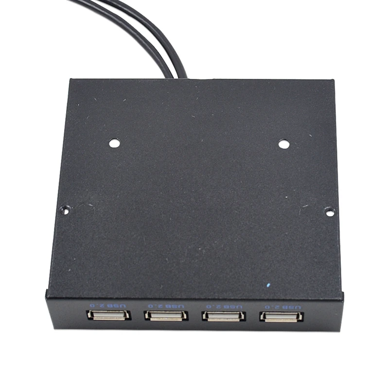 3 5 дюйма Floppy Bay 4 порта USB 2 0 концентратор USB2.0 Передняя панель расширительный
