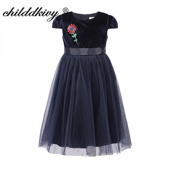 

ChildDkivy Autumn Winter Girl Lace Princess Dress Baby Girls Christmas Party Dress Kids Wedding Dresses For Girls