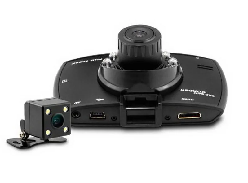 Видеорегистратор Allwinner F23 G30 Full HD с ЖК-экраном 2 7 дюйма двумя объективами ночным