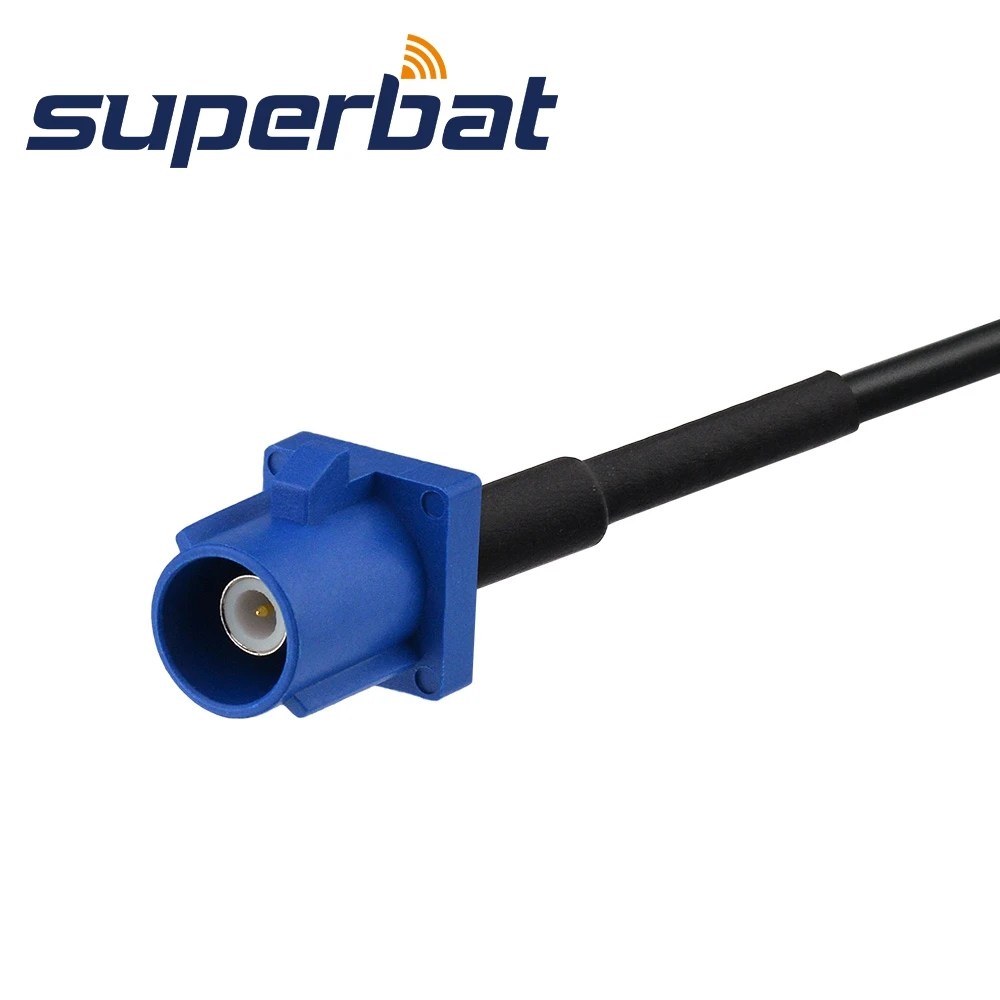Superbat Автомобильный gps антенный кабель удлинитель Fakra C штекер к женскому разъему