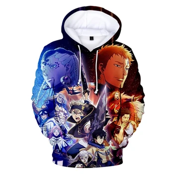 

New Anime Black Clover 3D Hoodies Men's/Women's Pullover Fashion Harajuku Fall Winter Japanese Black Clover 3D Sweatshirts