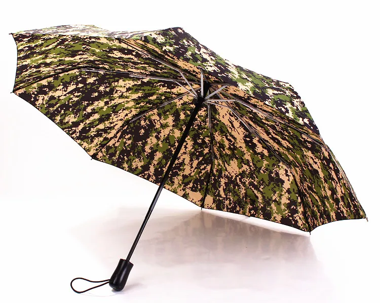 Полностью автоматический зонт от дождя, камуфляжный зонт для мужчин и женщин, складной зонт от солнца и дождя, УФ, анти-сомбриллы