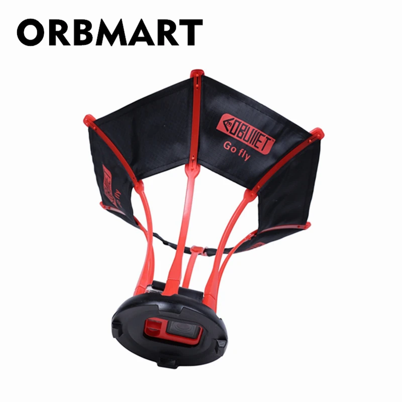 ORBMART, Парашютная птица, летающая фотография, каркасная рама, кронштейн, обгонное оборудование для Gopro Hero 5, 6, 7, черный, 4+ 4, 3, Спортивная камера