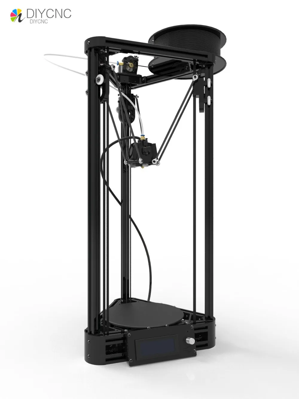 MICROMAKE Принтер шкив версия DIY обучения комплект литья под давлением delta параллельный arm Kossel 3D принтер