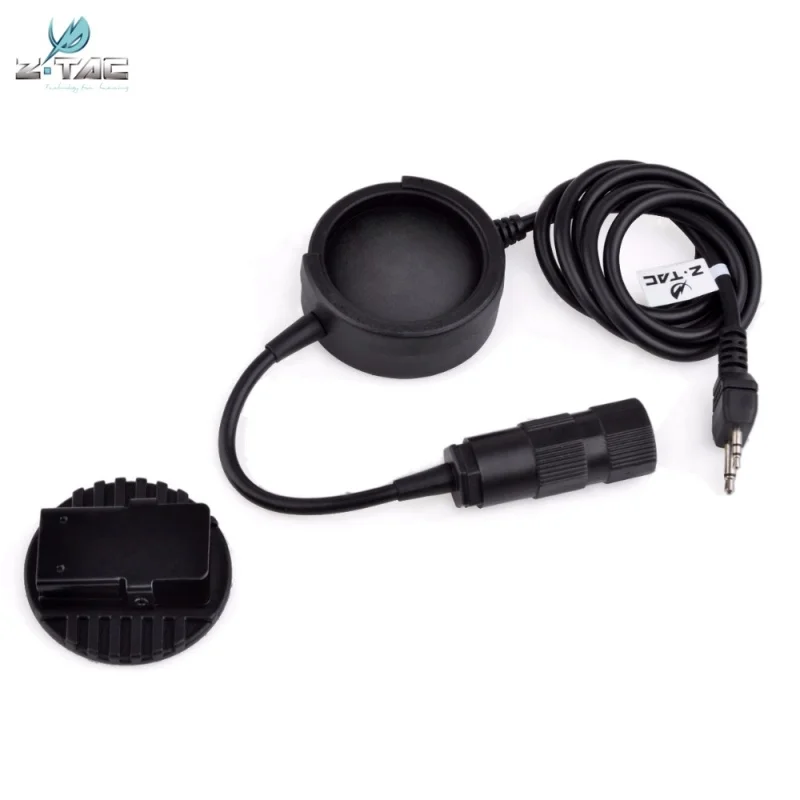 Z Tactical Headset TCI PTT Ztac Airsoft Headphone Accessories Kenwood Softair Military Midland Radio PTT Adapter Z138