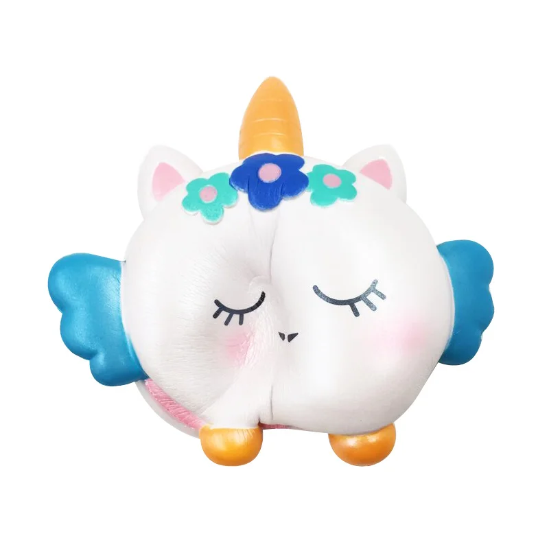Kawaii животных мягкими Единорог PU медленный рост Squishies торт Jmbo фабрика игрушек