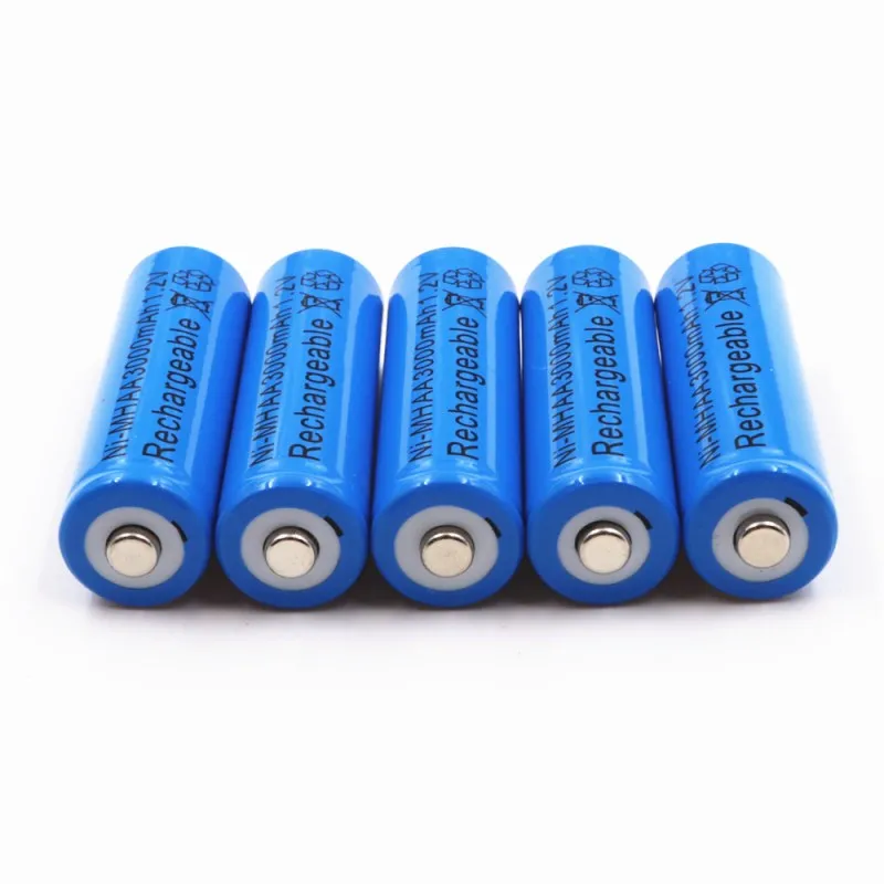 20 шт AA 1,2 V 3000mAh батареи AA Ni-MH 1,2 v аккумуляторные батареи Садовый Солнечный светильник светодиодный фонарь Прямая поставка