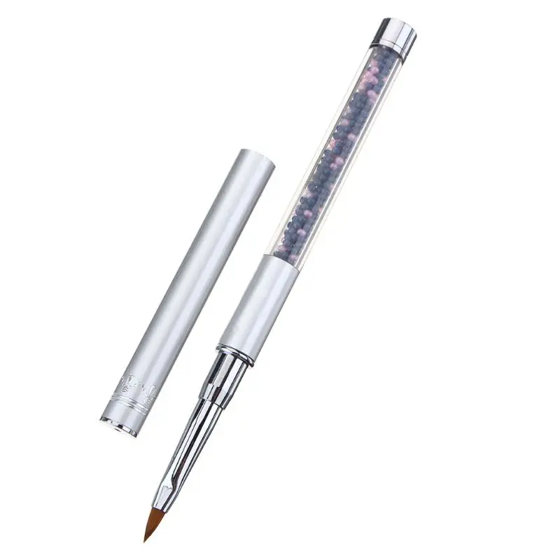 16,8 см УФ гель-лайнер для дизайна ногтей, градиентная кисть, художественные ручки, маникюрные ногти, инструмент для маникюра, акрил+ нейлоновые волосы