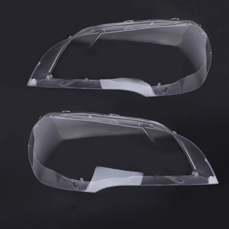 

1pc Headlight Lens Lampshade Cover Replacement for BMW E70 X5 08-13 Car Styling