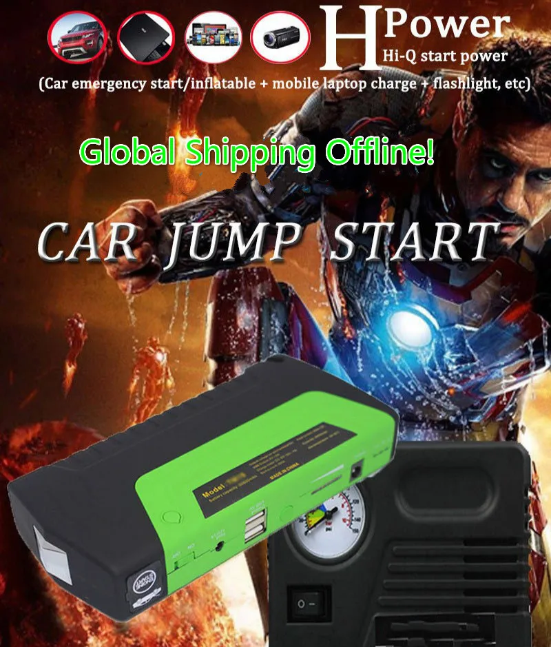 

New High power capacity battery source pack charger booster emergency power bank Multi-funtion for Phone Laptop etc