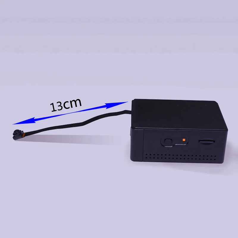 WIFI MINI camera P2P real-time viewing and recording smart IP camera with an external lens for iphone and android phone battery