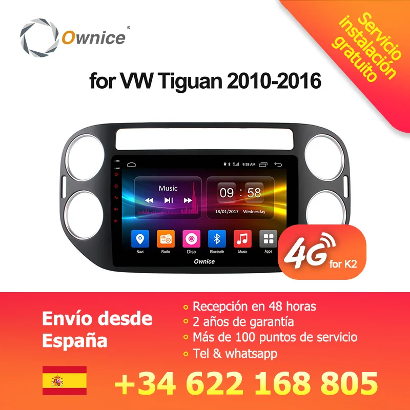 

Ownice K1 K2 K3 automagnitol 2 din car radio player android 9.0 gps navi for Volkswagen tiguan 2010 -2017 auto uint System 8core