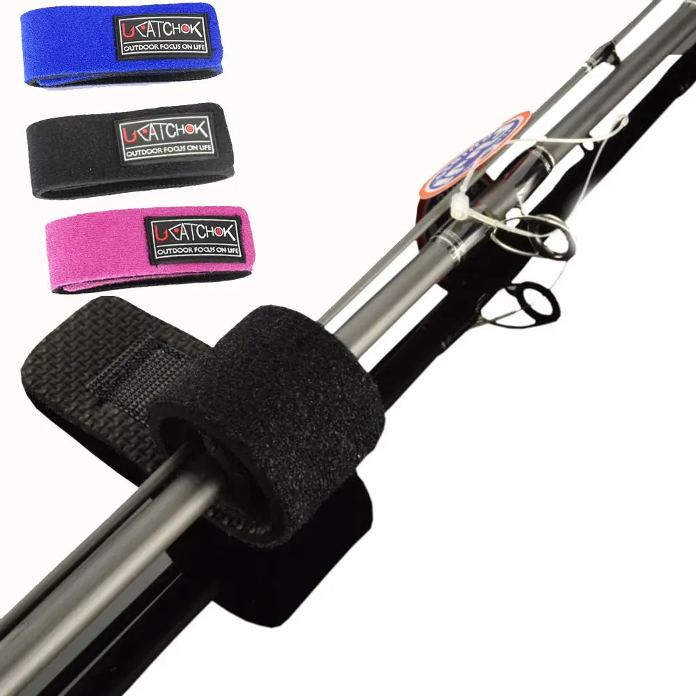 Buy 2Pcs/Set Hot Sale Fishing Rod Wrap Bundle Elastic