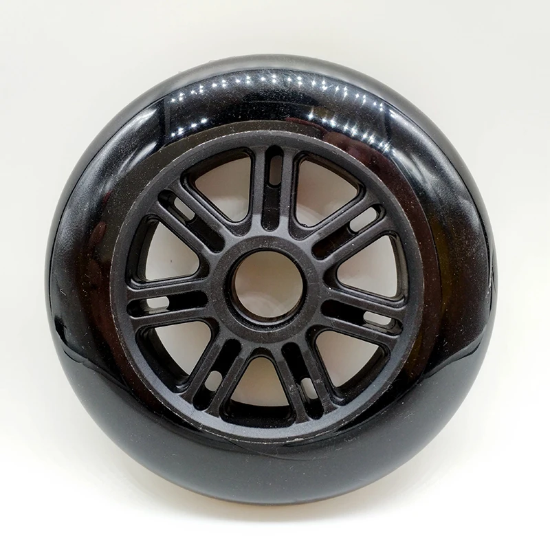 Бесплатная доставка ПУ колеса самоката 4 шт./лот 125 мм x 24 мм|scooter wheel|pu wheelpu scooter wheels |