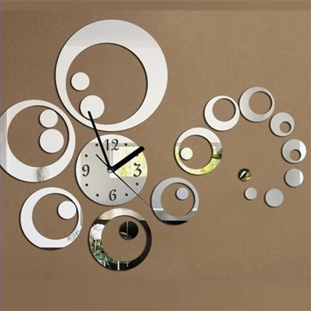 Home Decor Grandi Orologi Da Parete Decorativo Cerchio Design Horloge