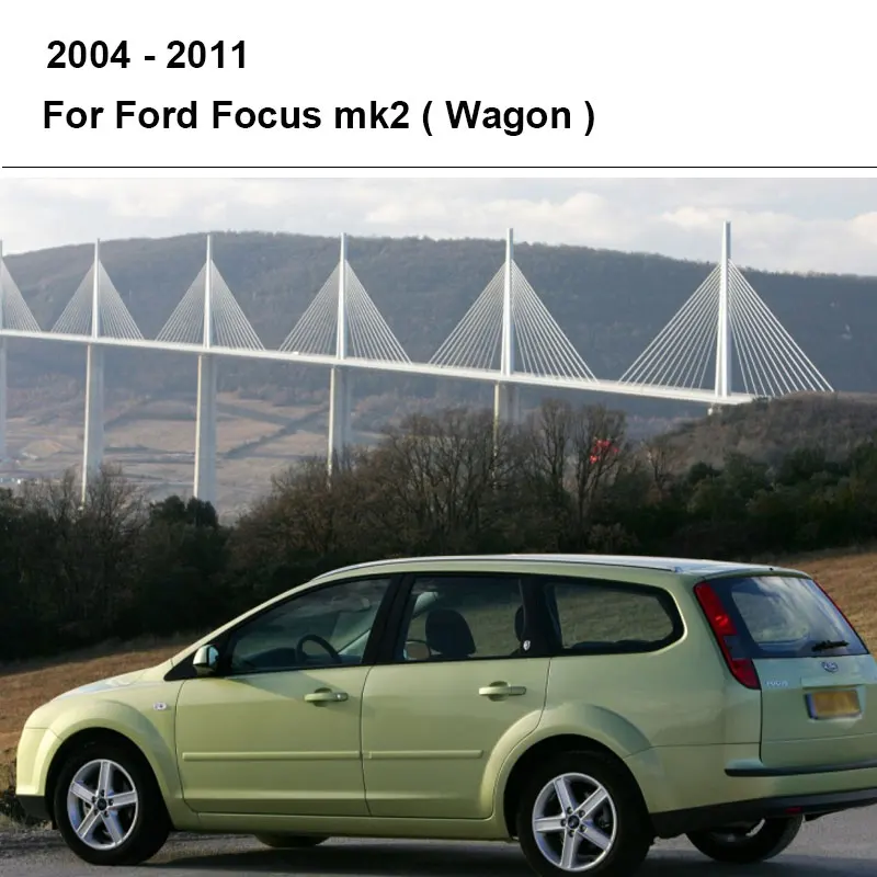REFRESH Щетки стеклоочистителя для Ford Focus Mk2 / Mk3 Приспосабливаемые боковые штифты / кнопочные рукоятки Модель Год от 2004 до(Международная модель - Цвет: 2004 - 2011 (Wagon)