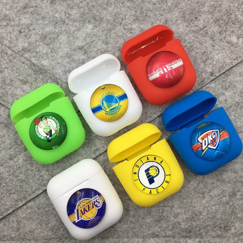 

Fashion Silicone Bluetooth Wireless Earphone Case For AirPods 1 2 Protective Cover for Apple Airpods Charging Box